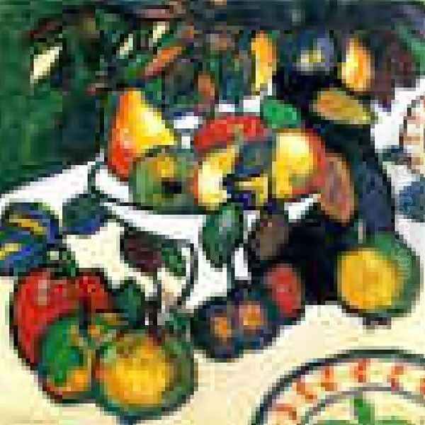 Still Life Oil Painting by Kazimir Severinovich Malevich