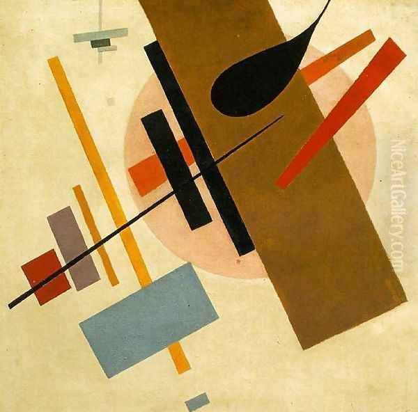 Suprematism 3 Oil Painting by Kazimir Severinovich Malevich