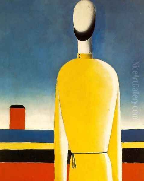 Complex Presentiment: Oil Painting by Kazimir Severinovich Malevich