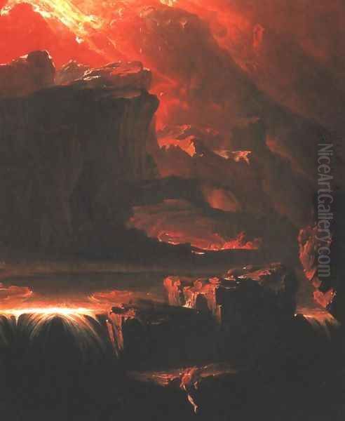 Sadak in Search of the Waters of Oblivion Oil Painting by John Martin