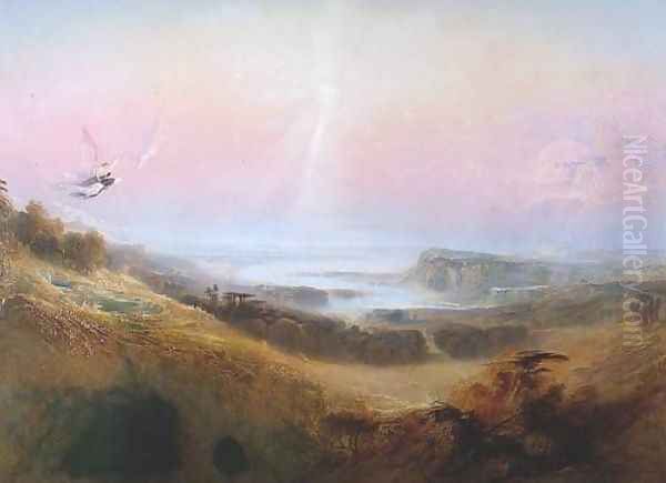 The Celestial City and River of Bliss Oil Painting by John Martin