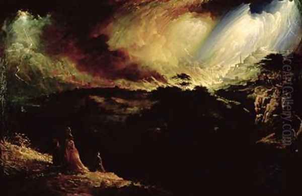 The Destruction of Sodom and Gomorrah 2 Oil Painting by John Martin