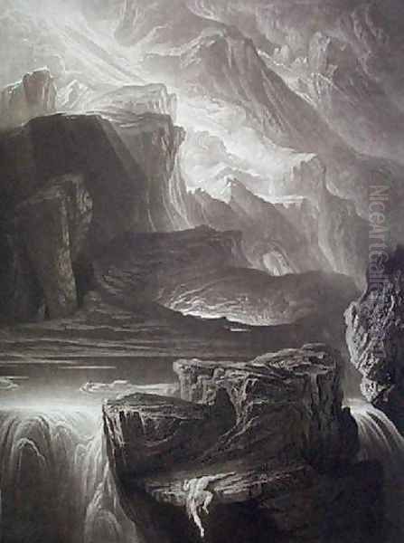 Sadak in Search Oil Painting by John Martin