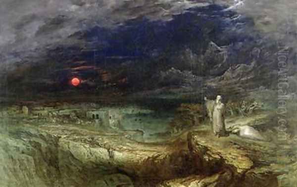 The Last Man 1849 Oil Painting by John Martin