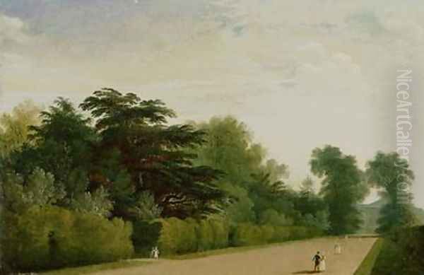 Kensington Gardens 1815 Oil Painting by John Martin