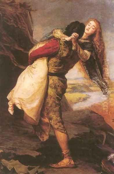 The Crown of Love Oil Painting by Sir John Everett Millais