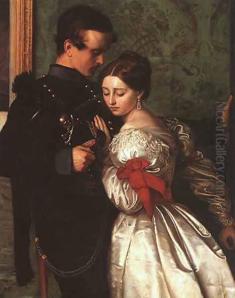 The Black Brunswicker 1860 Oil Painting by Sir John Everett Millais