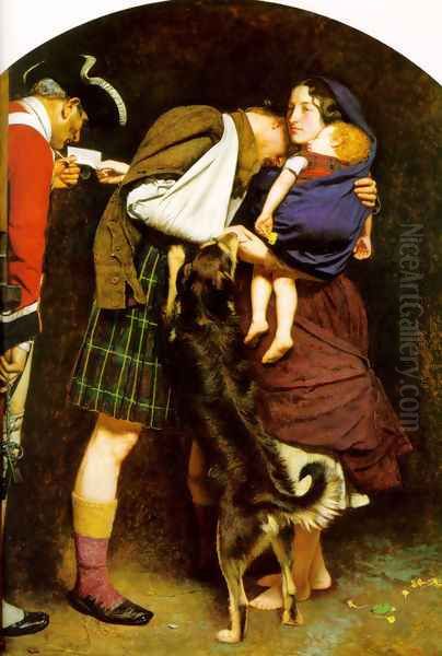 The Order of Release, 1746 Oil Painting by Sir John Everett Millais