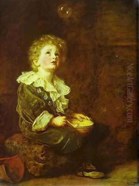 Bubbles 2 Oil Painting by Sir John Everett Millais