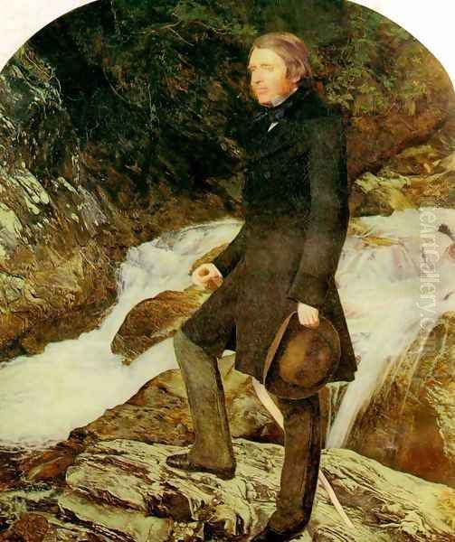 John Ruskin Oil Painting by Sir John Everett Millais