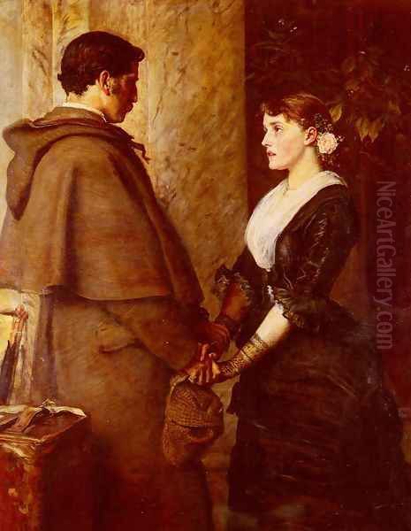 Yes Oil Painting by Sir John Everett Millais