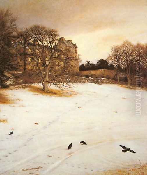 Christmas Eve, 1887 Oil Painting by Sir John Everett Millais