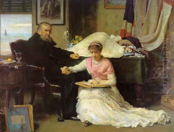 North-West Passage Oil Painting by Sir John Everett Millais