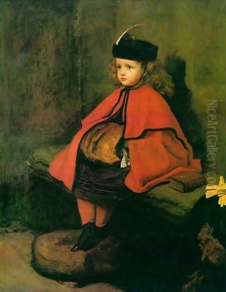 My First Sermon Oil Painting by Sir John Everett Millais