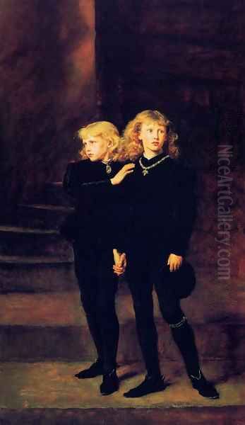 Princess in the Tower Oil Painting by Sir John Everett Millais