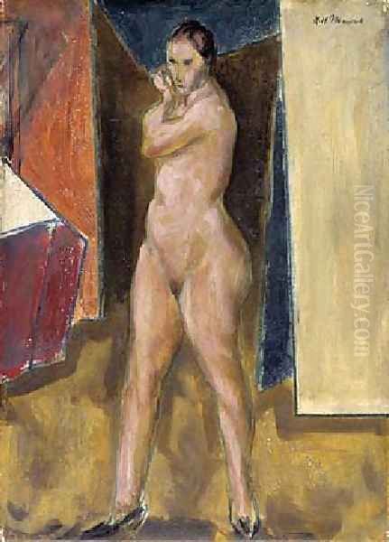 Nude Oil Painting by Alfred Henry Maurer