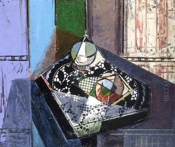 Still Life with Cup 1929 Oil Painting by Alfred Henry Maurer