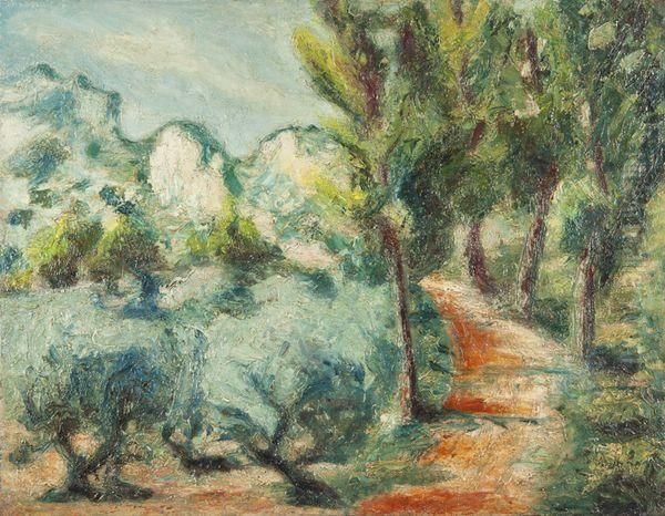 Paysage Vers La Sainte Victoire Oil Painting by Emile-Othon Friesz