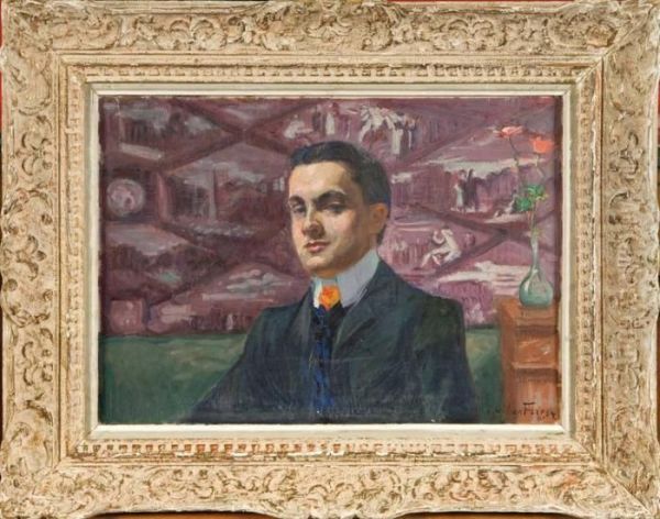 Portrait Presume De Raoul Dufy by Emile-Othon Friesz