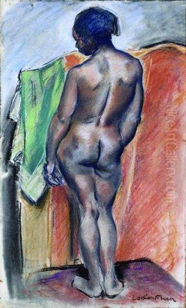 Le Modele Creole Oil Painting by Emile-Othon Friesz