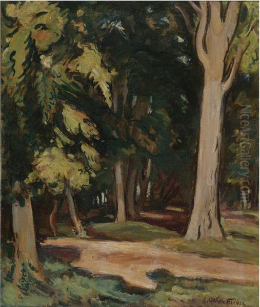 La Foret Oil Painting by Emile-Othon Friesz