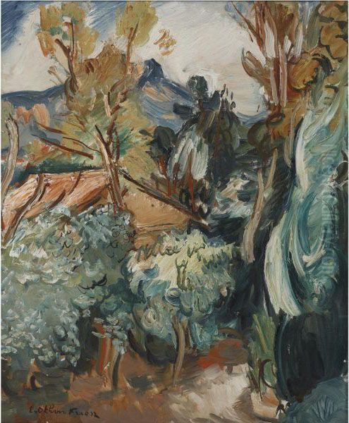 Paysage En Provence Oil Painting by Emile-Othon Friesz