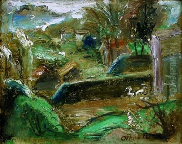 Paysage De Campagne Oil Painting by Emile-Othon Friesz