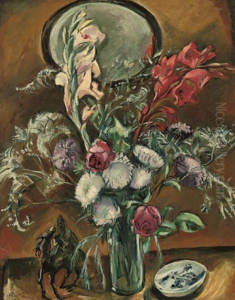 Nature Morte Avec Fleurs Oil Painting by Emile-Othon Friesz