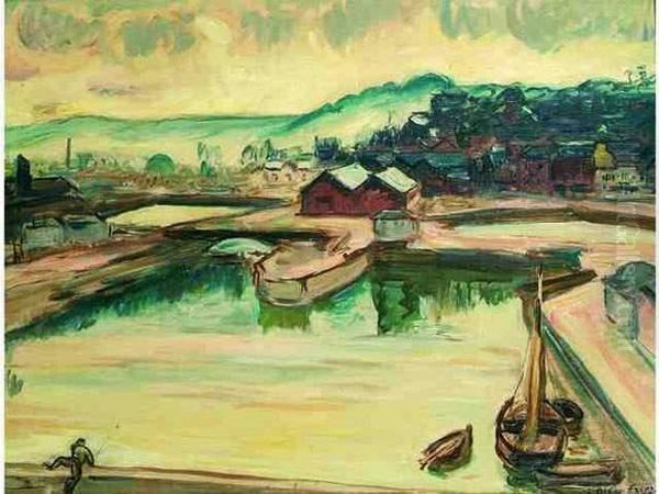 Huile Sur Panneau Oil Painting by Emile-Othon Friesz