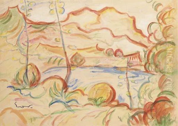 Paysage by Emile-Othon Friesz