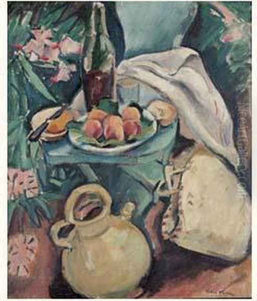 Nature Morte A La Cruche Oil Painting by Emile-Othon Friesz