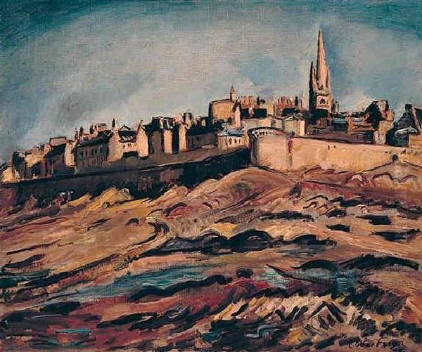 Saint Malo Oil Painting by Emile-Othon Friesz