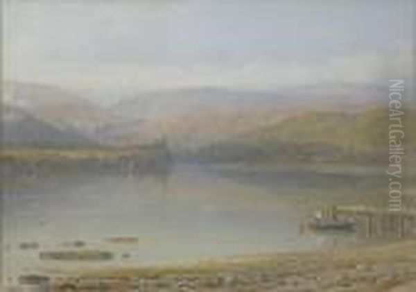 Loch Aline, Argyllshire Oil Painting by George Arthur Fripp