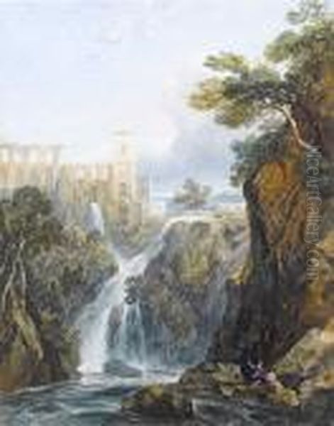 Tivoli Oil Painting by George Arthur Fripp