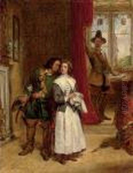 The Puritan's Daughter Oil Painting by William Powell Frith