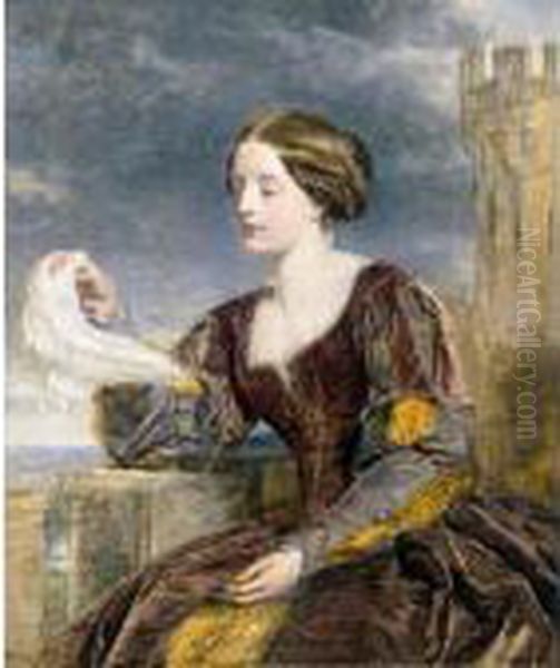 The Signal Oil Painting by William Powell Frith