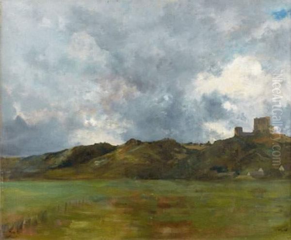 Chateau De Lavardin Oil Painting by Eugene Fromentin