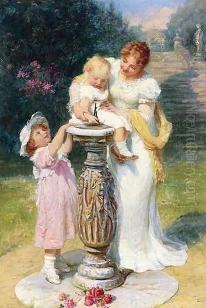 Sunny Hours Oil Painting by Frederick Morgan