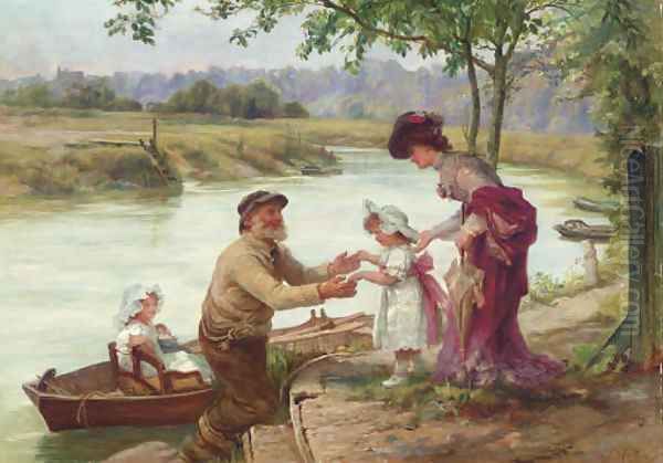 Dainty Fares Oil Painting by Frederick Morgan