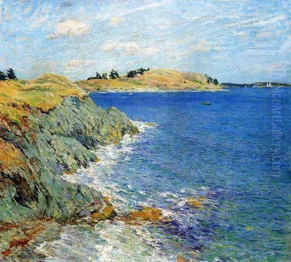 Ebbing Tide, Version Two Oil Painting by Willard Leroy Metcalf