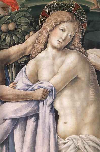 The Disrobing of Christ (detail) c. 1501 Oil Painting by Francesco Di Giorgio Martini