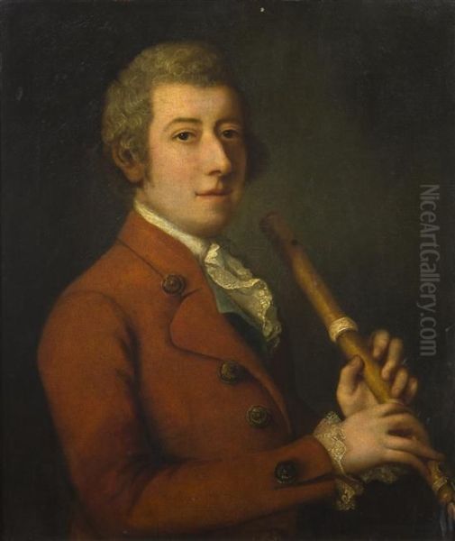 Portrait Of Thomas Augustine Arne Oil Painting by Thomas Gainsborough