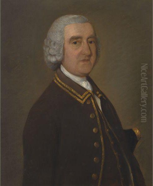 Portrait Of Richard Lowndes (c.1707-1775) Oil Painting by Thomas Gainsborough