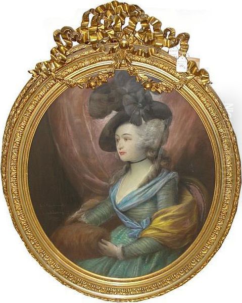 Portrait Of A Lady Oil Painting by Thomas Gainsborough