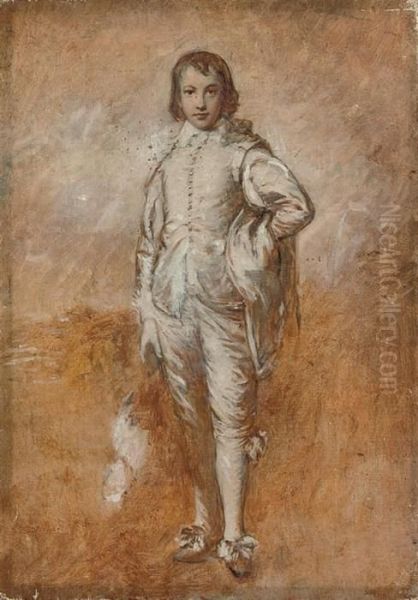 The Blue Boy Oil Painting by Thomas Gainsborough