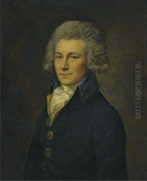 Portrait Of Peter Godfrey Oil Painting by Thomas Gainsborough