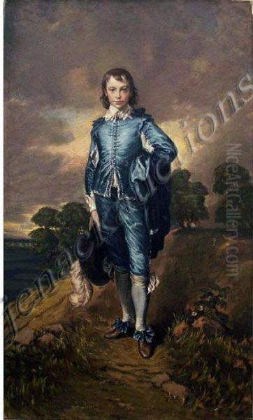 The Blue Boy Oil Painting by Thomas Gainsborough