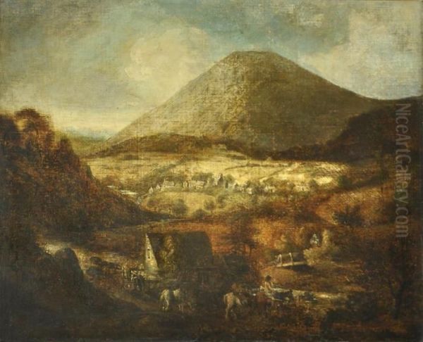 Escuela De Oil Painting by Thomas Gainsborough