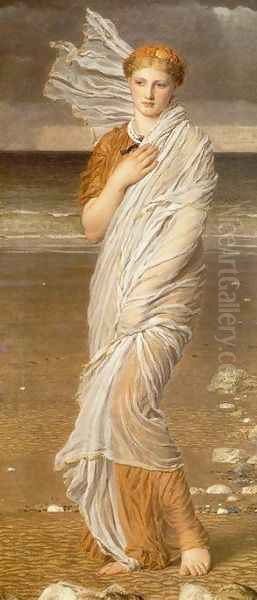 Shells Oil Painting by Albert Joseph Moore