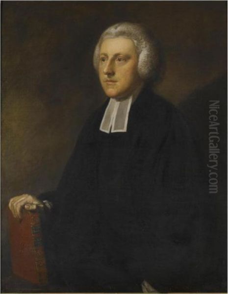 Portrait Of A Suffolk Clergyman Oil Painting by Thomas Gainsborough